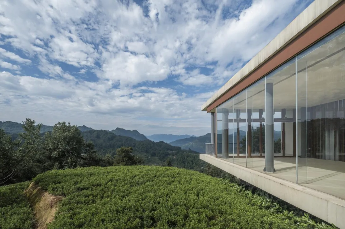 BIM建筑|三峡茶旅小镇展示中心 / 建筑营设计工作室