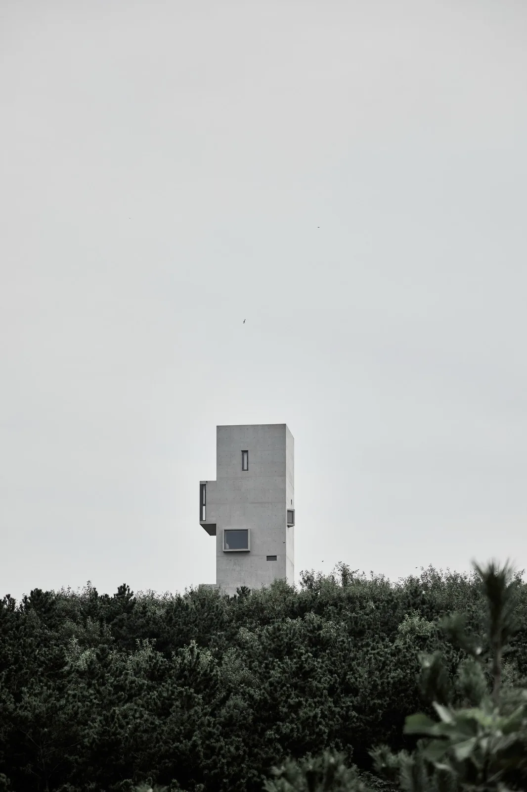 BIM建筑|崖顶咖啡厅及塔居 / 迹•建筑事务所（TAO）