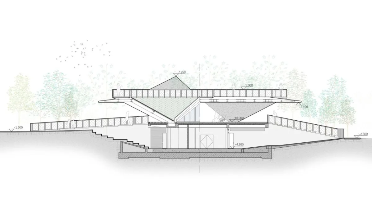 BIM建筑|杭州滨江公共空间·三桥亚运公园 / 同济原作设计工作室