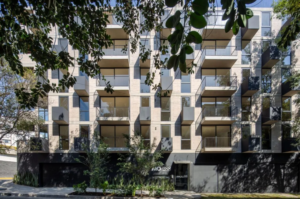 BIM建筑|三角形住宅楼：MO288 住宅楼 / HGR ARQUITECTOS