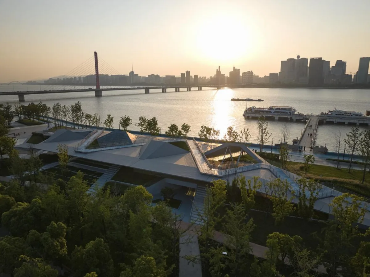 BIM建筑|杭州滨江公共空间·三桥亚运公园 / 同济原作设计工作室