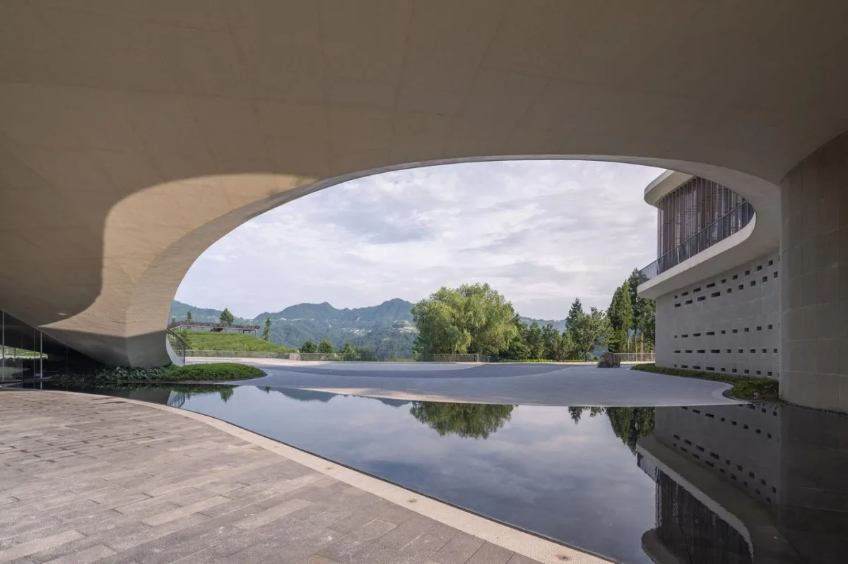 BIM建筑|三峡茶旅小镇展示中心 / 建筑营设计工作室