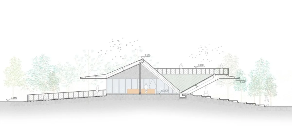 BIM建筑|杭州滨江公共空间·三桥亚运公园 / 同济原作设计工作室