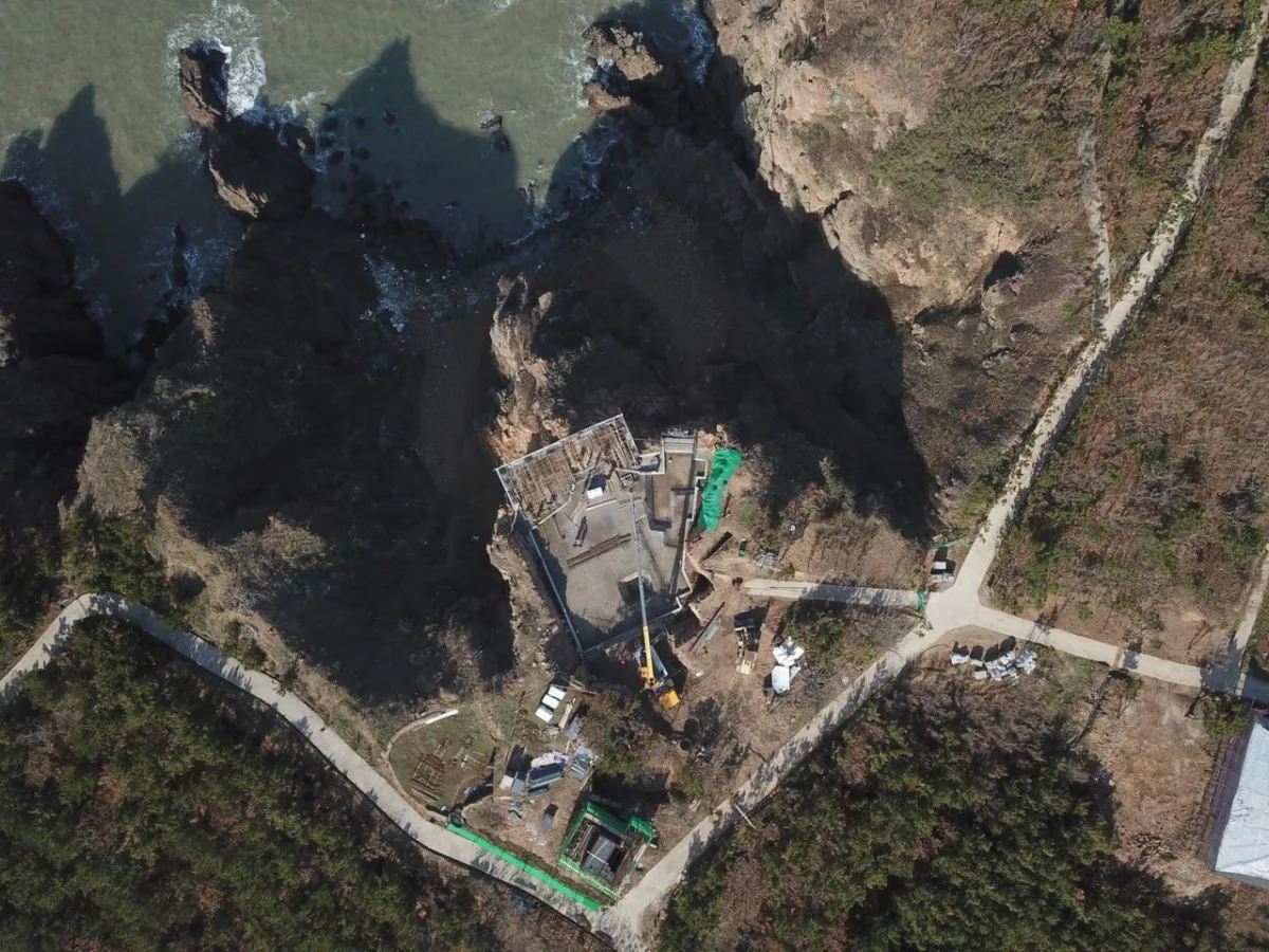 BIM建筑|崖顶咖啡厅及塔居 / 迹•建筑事务所（TAO）
