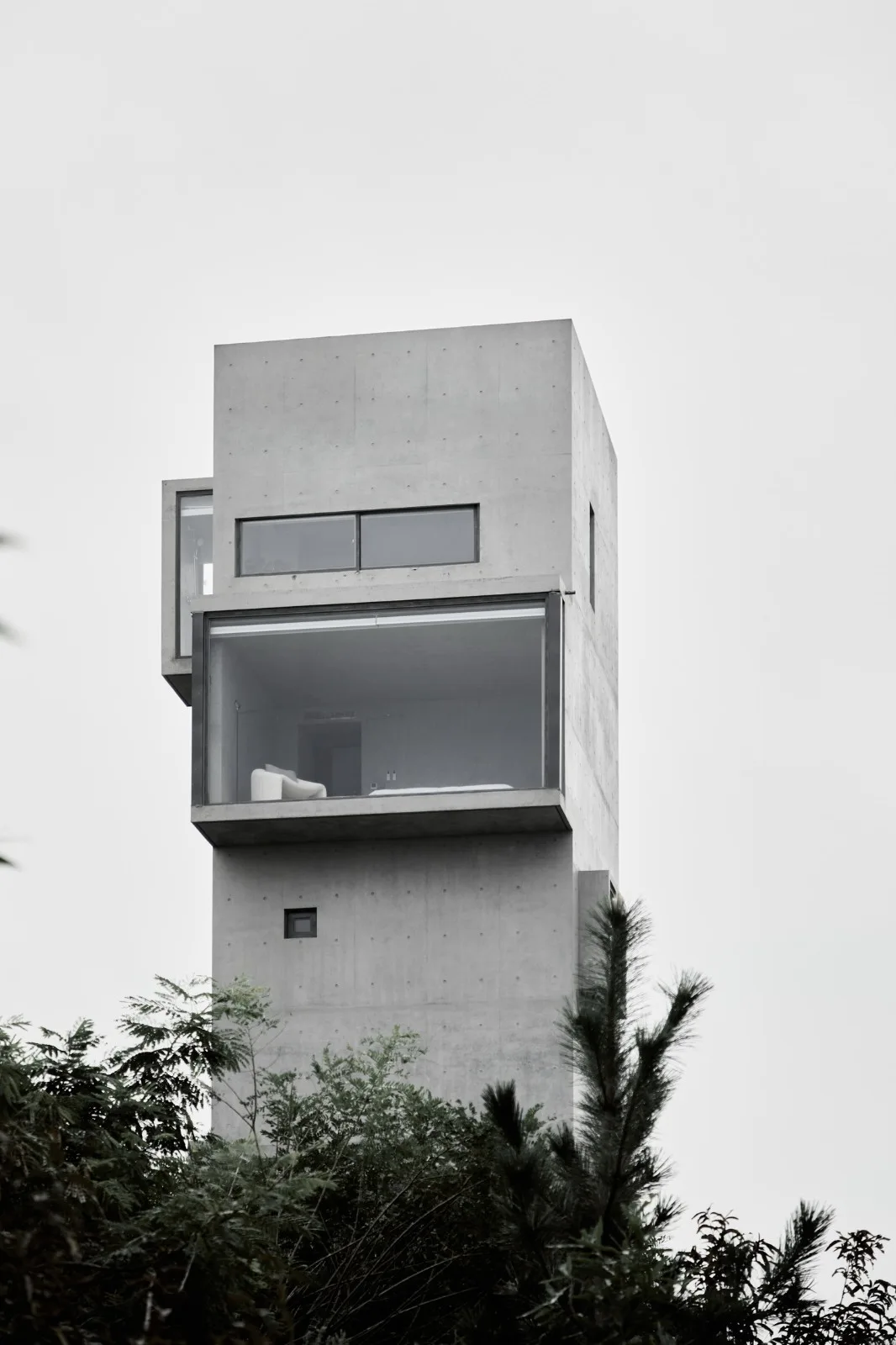 BIM建筑|崖顶咖啡厅及塔居 / 迹•建筑事务所（TAO）