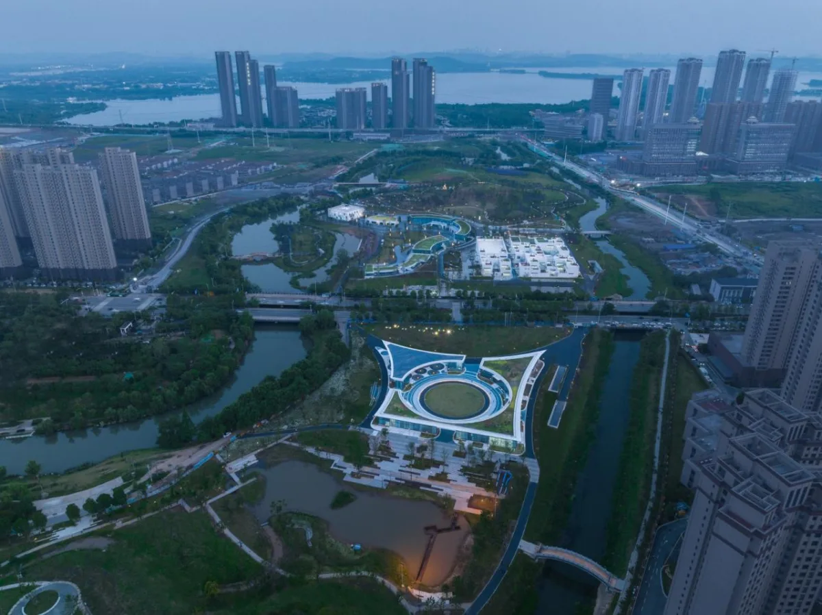 BIM建筑|武汉海绵公园研学+游客中心 / UAO瑞拓设计