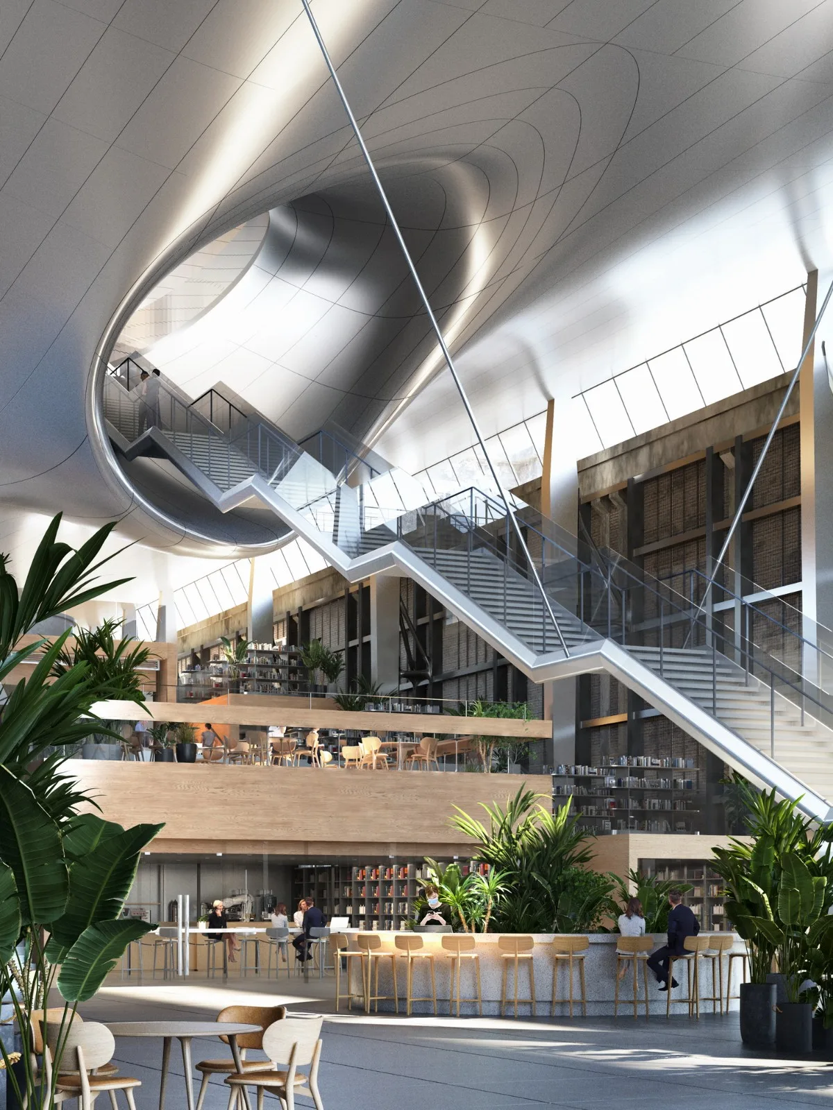 BIM建筑|方舟：上海张江水泥厂万米仓改造设计方案 / MAD