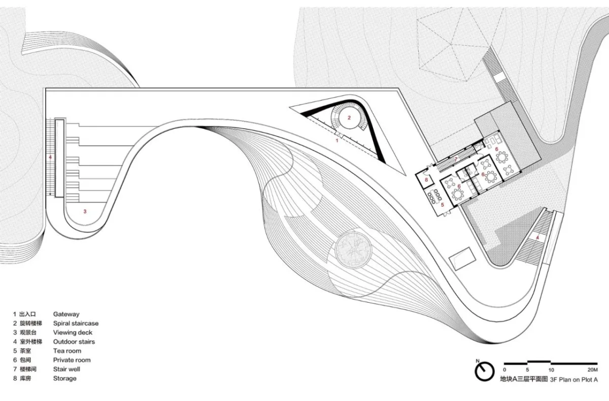 BIM建筑|三峡茶旅小镇展示中心 / 建筑营设计工作室