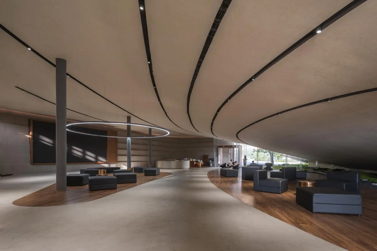 BIM建筑|三峡茶旅小镇展示中心 / 建筑营设计工作室
