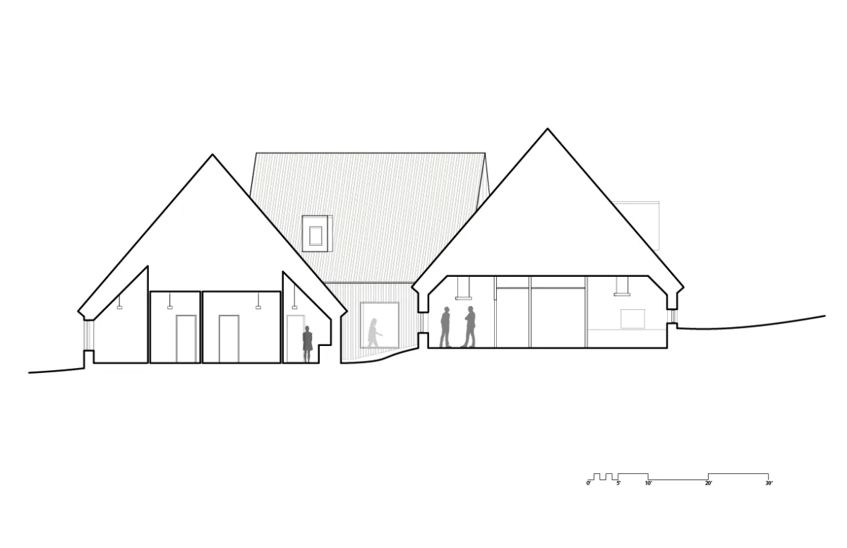 BIM建筑|高地村解说中心 / Abbott Brown Architects