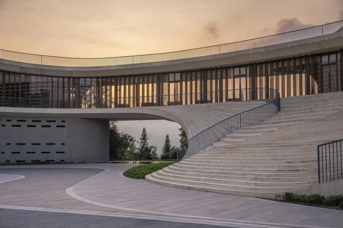 BIM建筑|三峡茶旅小镇展示中心 / 建筑营设计工作室