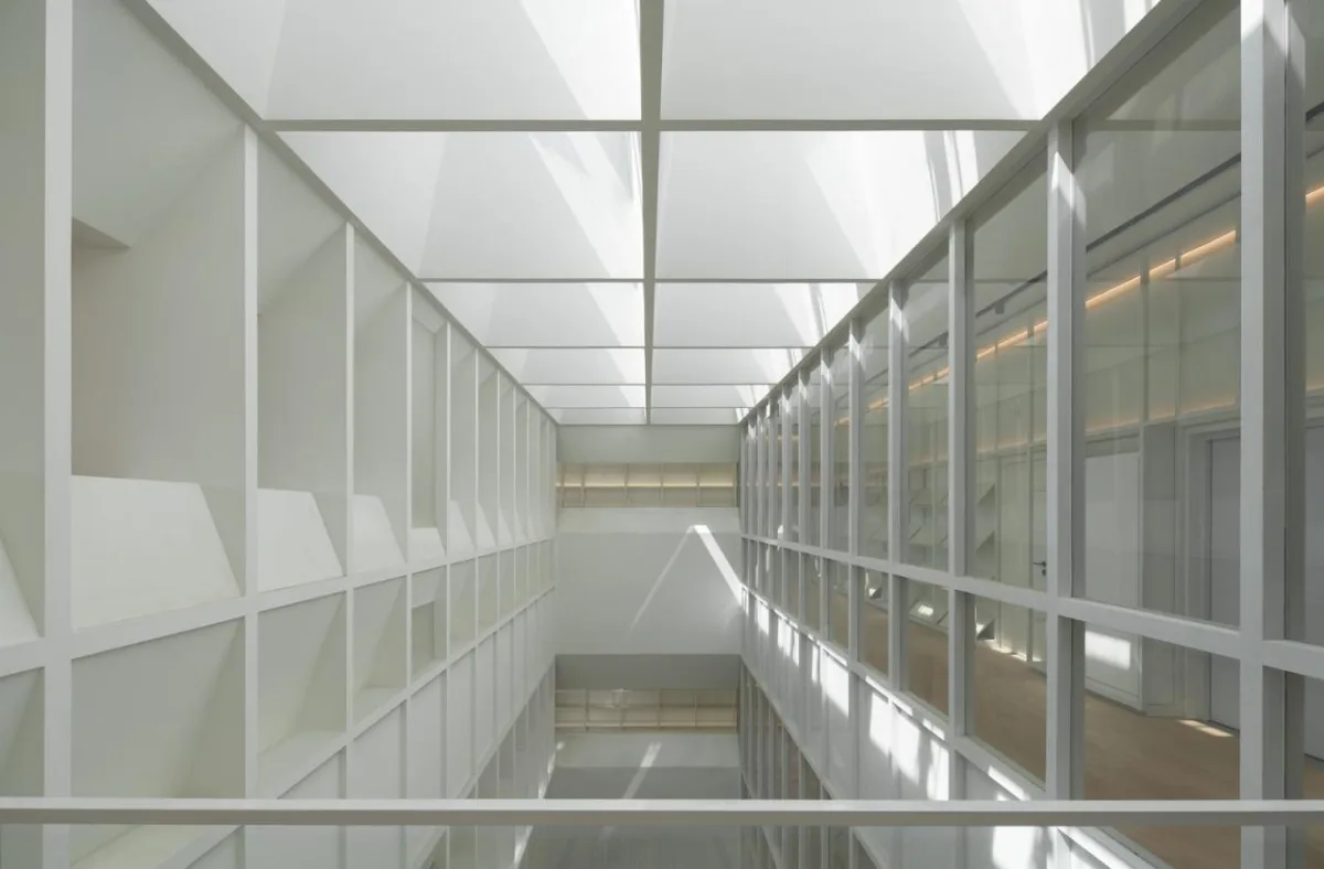 BIM建筑|首创和园·平谷新城租赁住房社区图书馆 / 严旸建筑设计