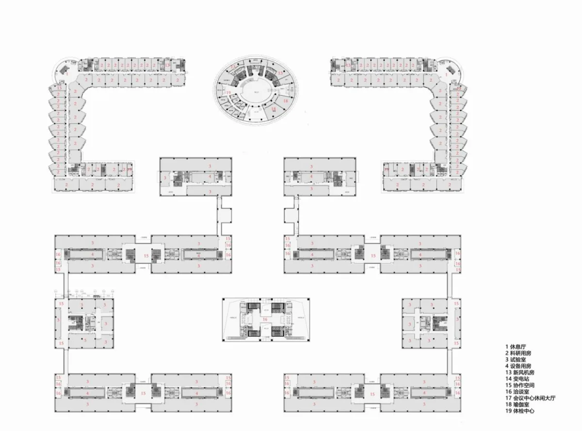 BIM建筑|中关村新兴产业前沿技术研究院 / 中科院建筑设计研究院有限公司