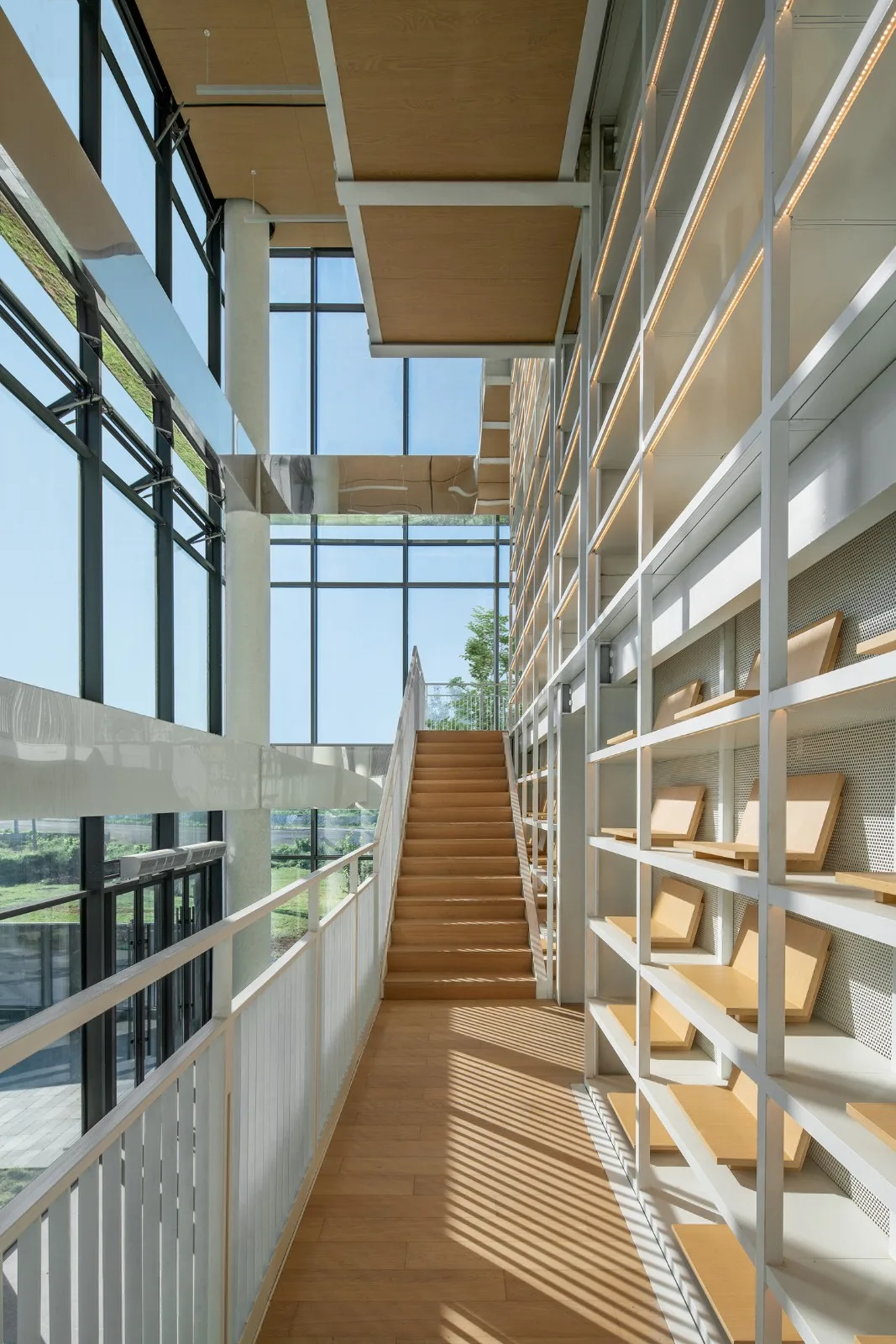 BIM建筑|首创和园·平谷新城租赁住房社区图书馆 / 严旸建筑设计