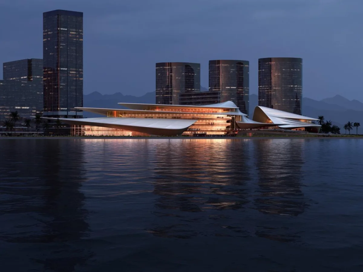 BIM建筑|三亚新文化区设计竞赛 / 扎哈·哈迪德建筑设计事务所
