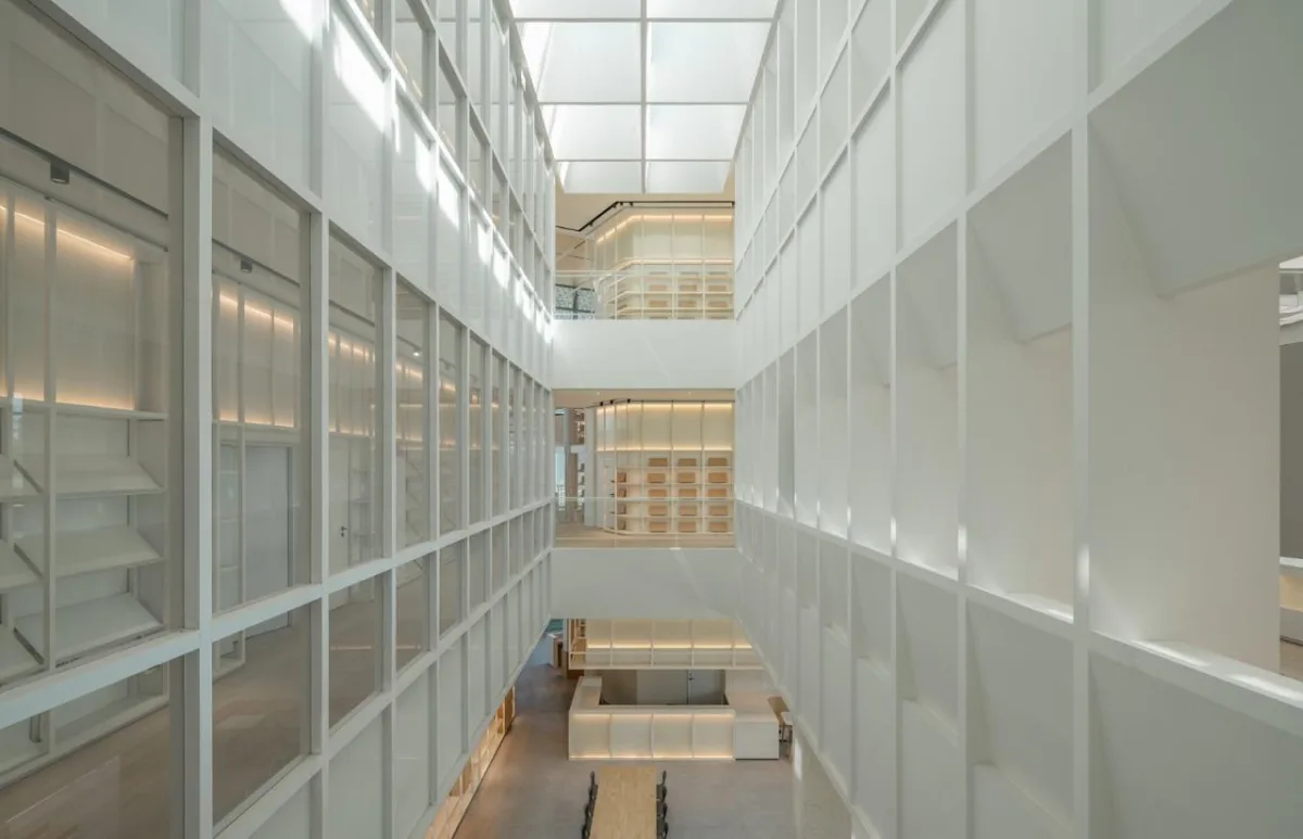 BIM建筑|首创和园·平谷新城租赁住房社区图书馆 / 严旸建筑设计