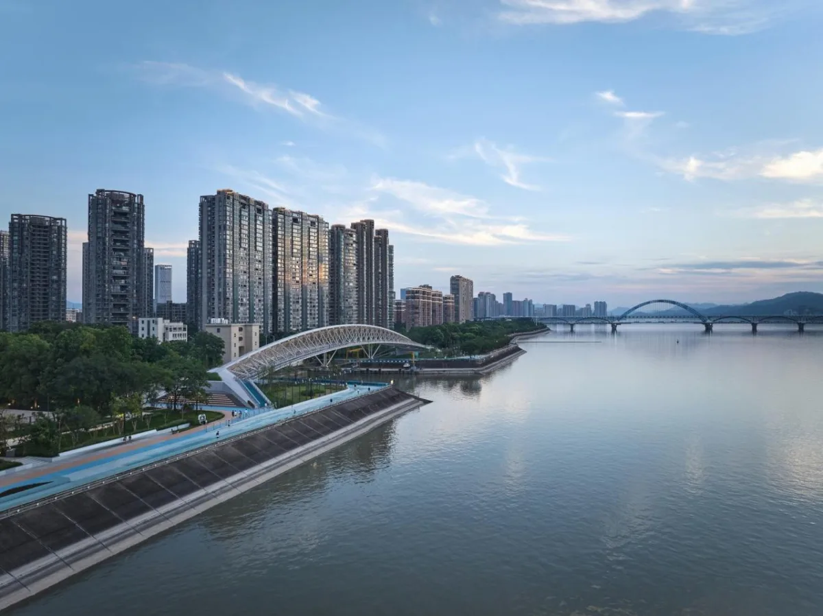 BIM建筑|杭州滨江公共空间·绸桥 / 同济原作设计工作室