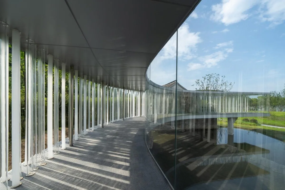 BIM建筑|南北湖湖滨茶室 / 十域建筑