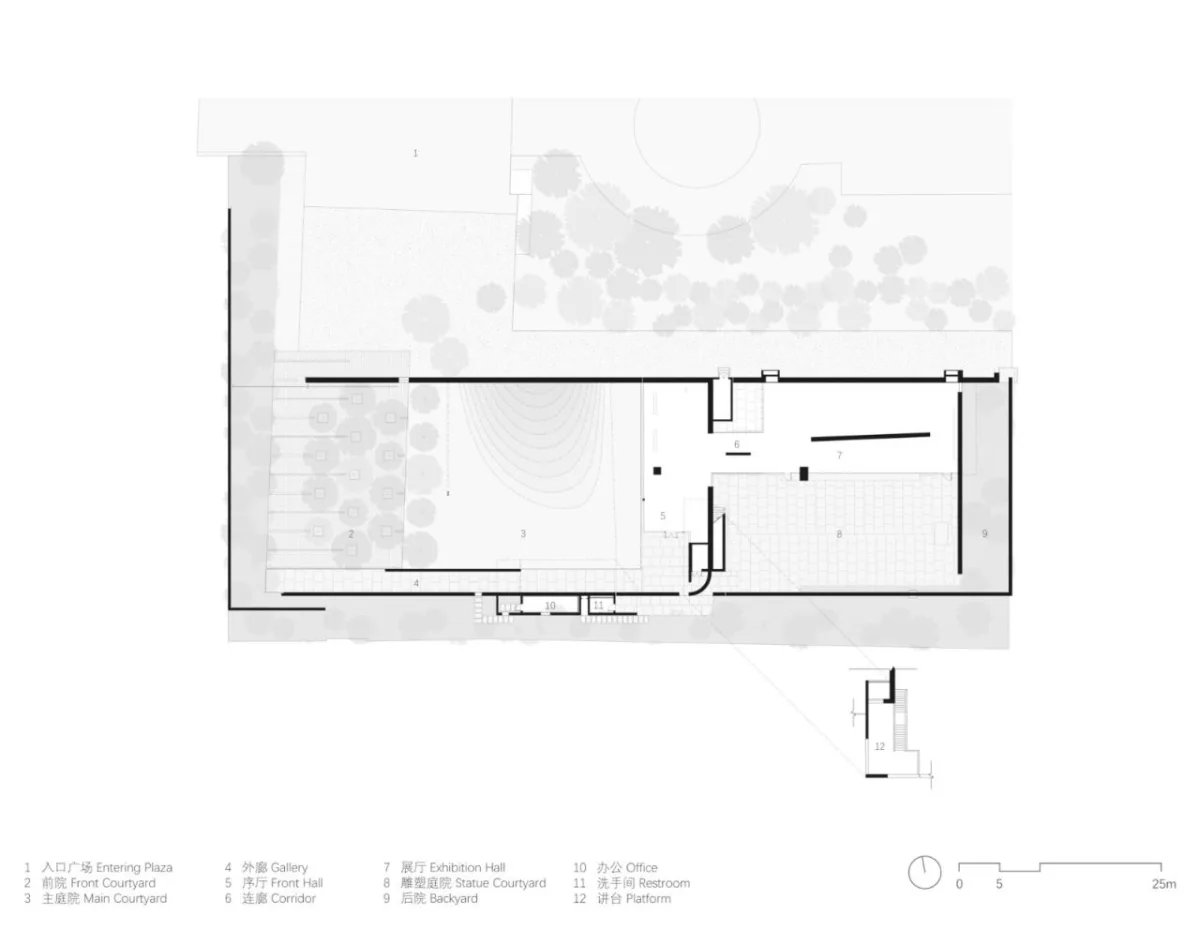 BIM建筑|陶一球纪念馆 / 大舍建筑设计事务所