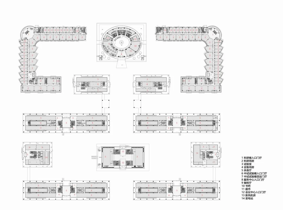 BIM建筑|中关村新兴产业前沿技术研究院 / 中科院建筑设计研究院有限公司