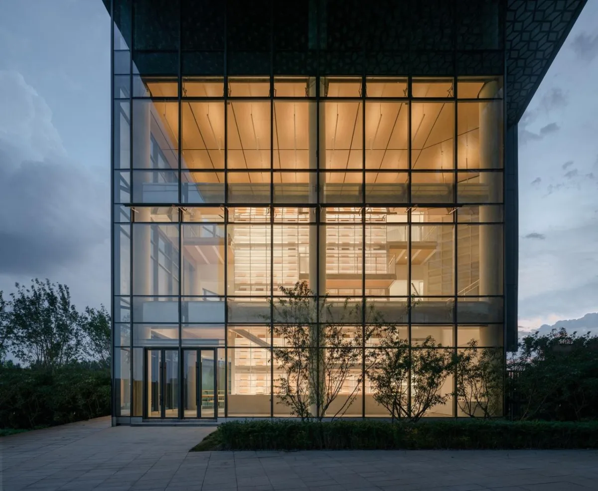 BIM建筑|首创和园·平谷新城租赁住房社区图书馆 / 严旸建筑设计