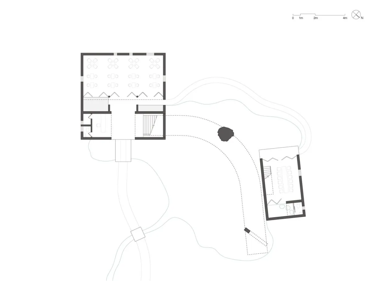 BIM建筑|南北湖湖滨茶室 / 十域建筑