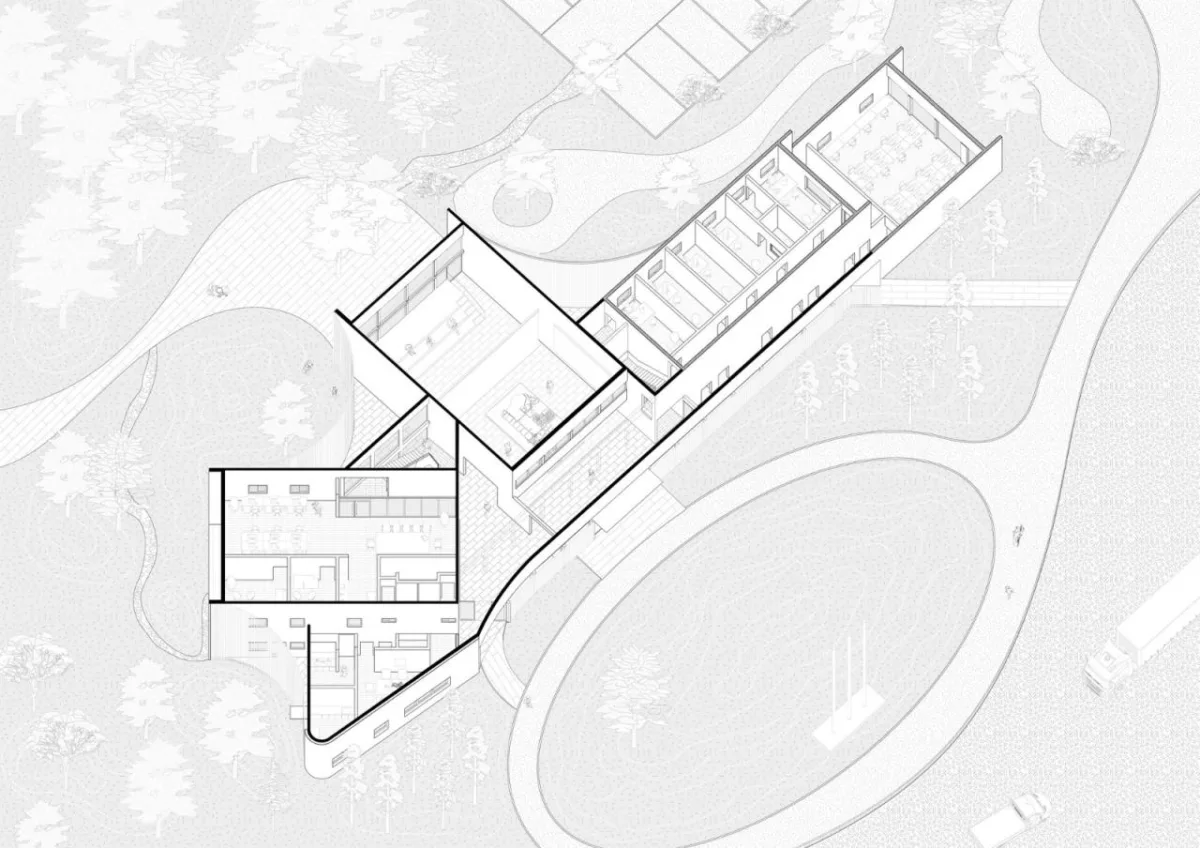BIM建筑|深圳中心公园指挥部 / 一树建筑