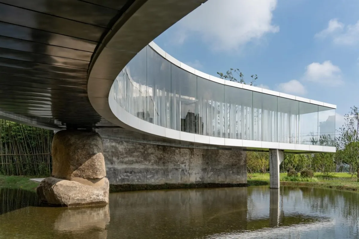 BIM建筑|南北湖湖滨茶室 / 十域建筑