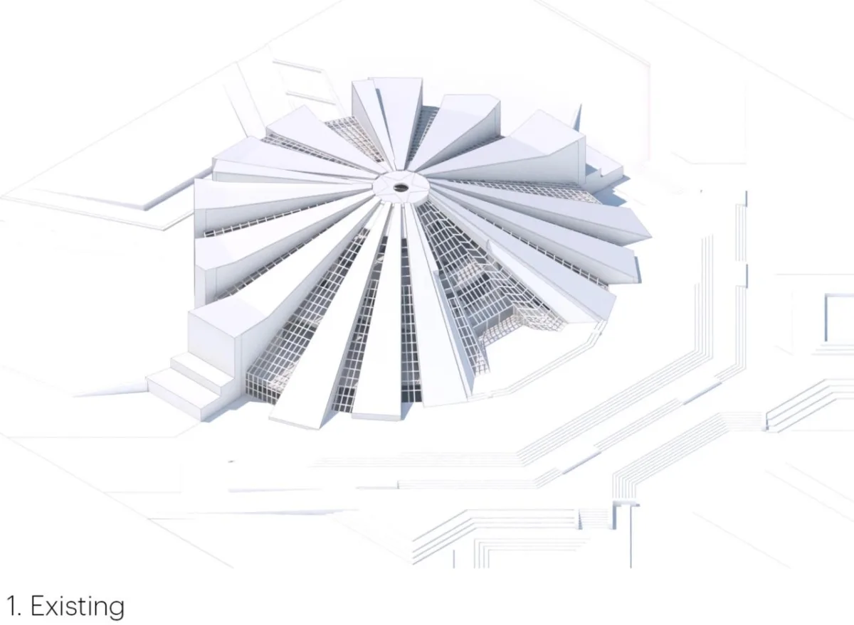 BIM建筑|地拉那金字塔 / MVRDV