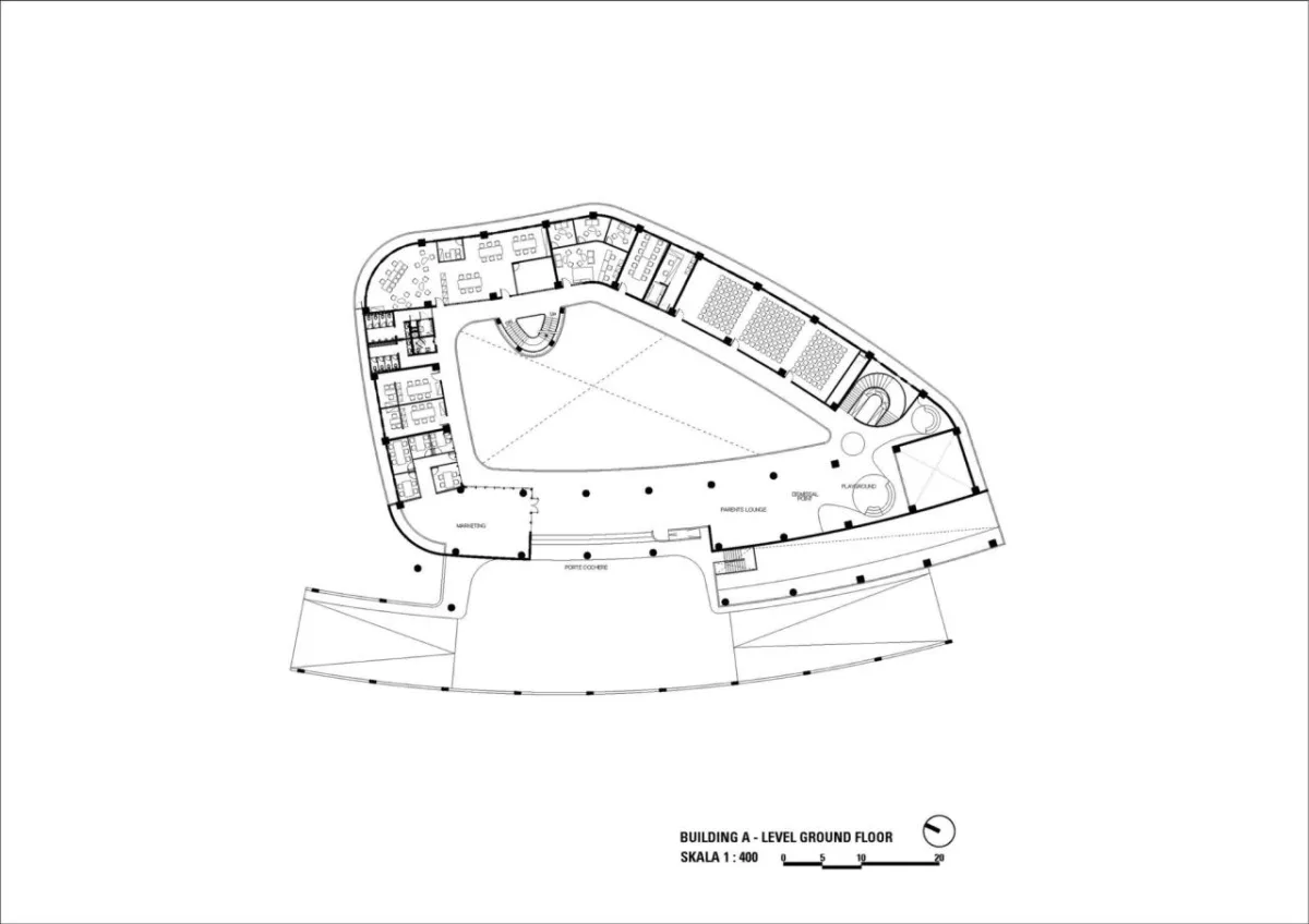 BIM建筑|Binus 三宝垄教育园区 / Denton Corker Marshall