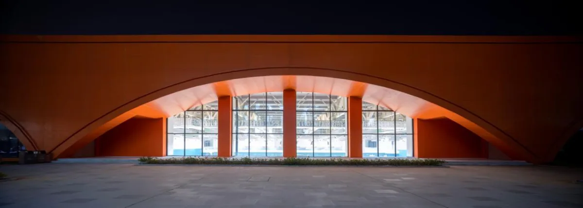BIM建筑|渤海实验学校（基础教育部） / 中科院建筑设计研究院有限公司