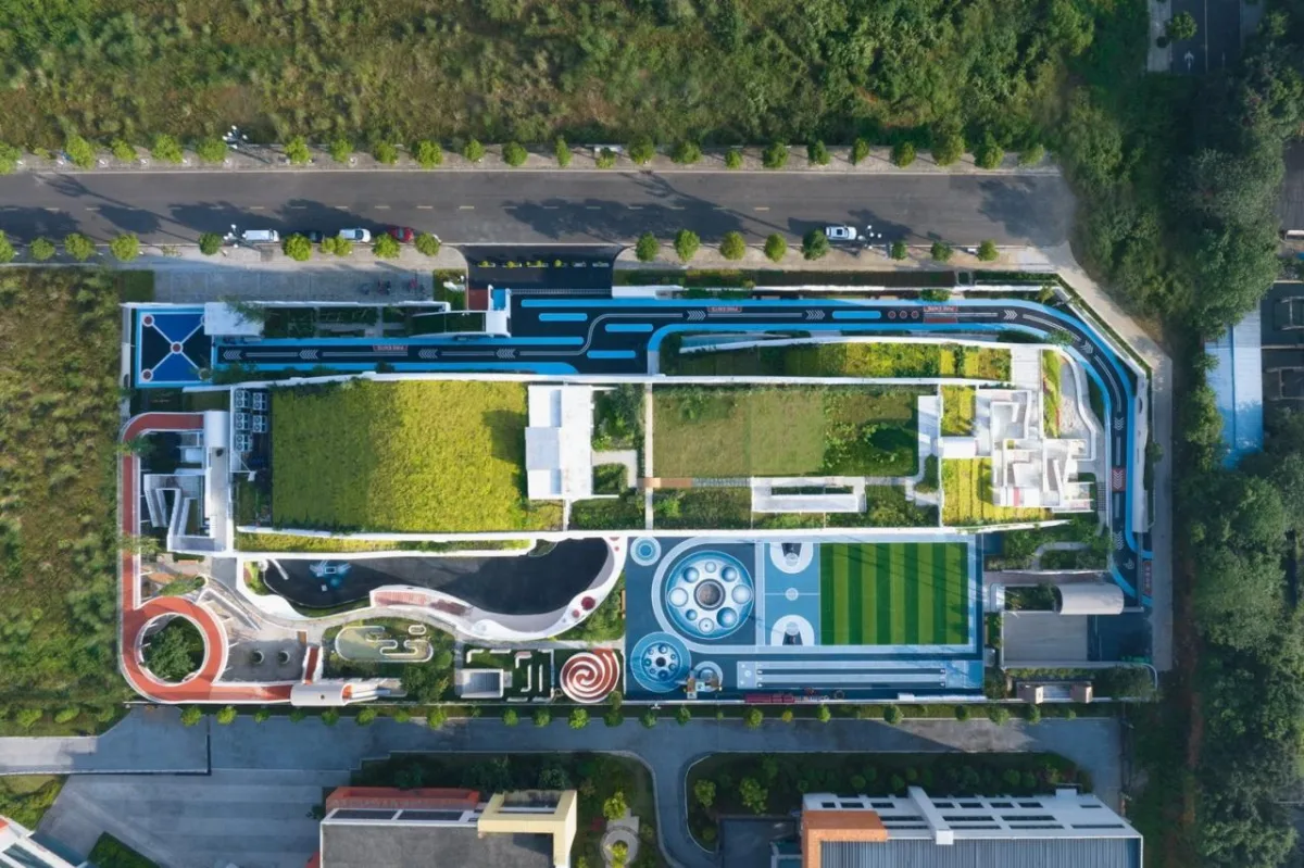 BIM建筑|中国最美幼儿园：大乐之野幼儿园，他们让幼儿园成为了最向往的地方/ 迪卡建筑设计中心