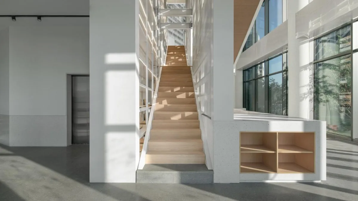 BIM建筑|首创和园·平谷新城租赁住房社区图书馆 / 严旸建筑设计