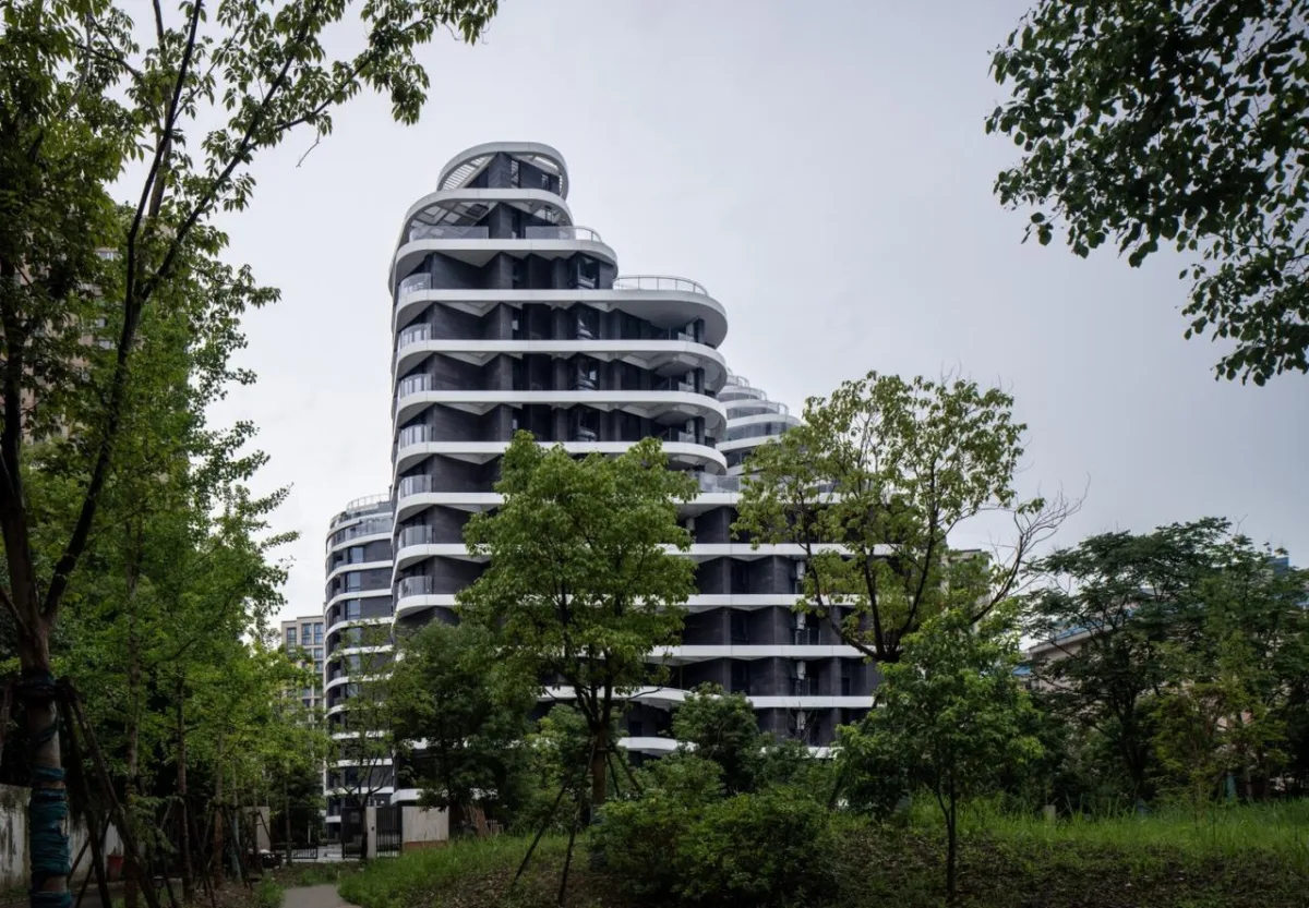 BIM建筑|上海浦东嘉华E18创新住宅 / EID Arch + 上海天华建筑设计 + Aedas