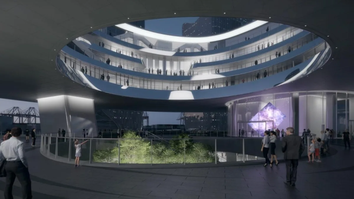 BIM建筑|“漂浮”的腾讯总部园区04地块 / 马岩松MAD