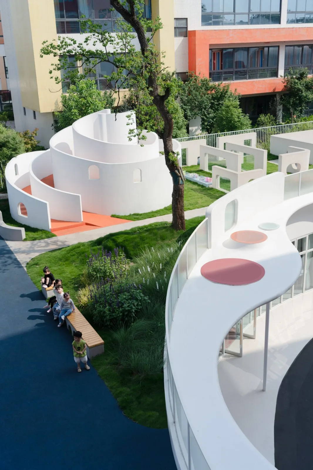 BIM建筑|中国最美幼儿园：大乐之野幼儿园，他们让幼儿园成为了最向往的地方/ 迪卡建筑设计中心