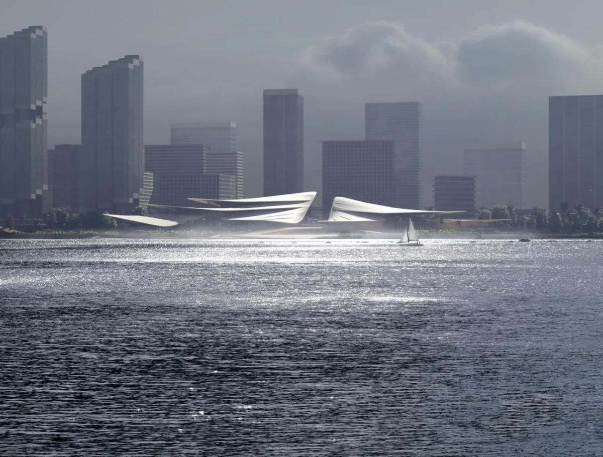 BIM建筑|三亚新文化区设计竞赛 / 扎哈·哈迪德建筑设计事务所