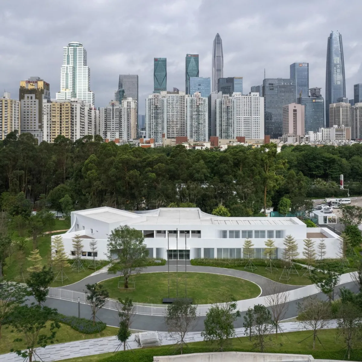 BIM建筑|深圳中心公园指挥部 / 一树建筑
