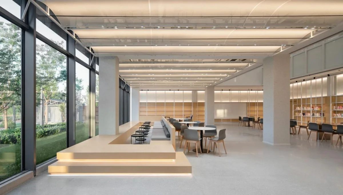 BIM建筑|首创和园·平谷新城租赁住房社区图书馆 / 严旸建筑设计