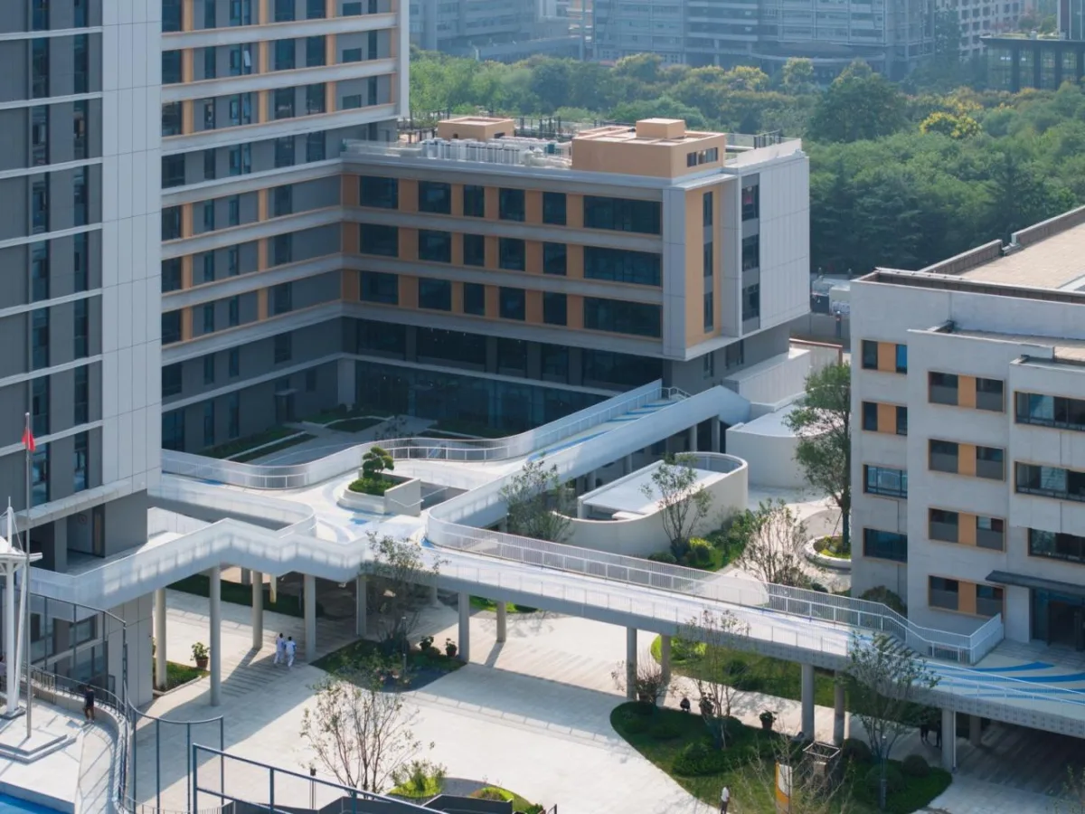 BIM建筑|西安高新第一中学（高中部）改扩建 / 中国建筑西北设计研究院 屈培青工作室