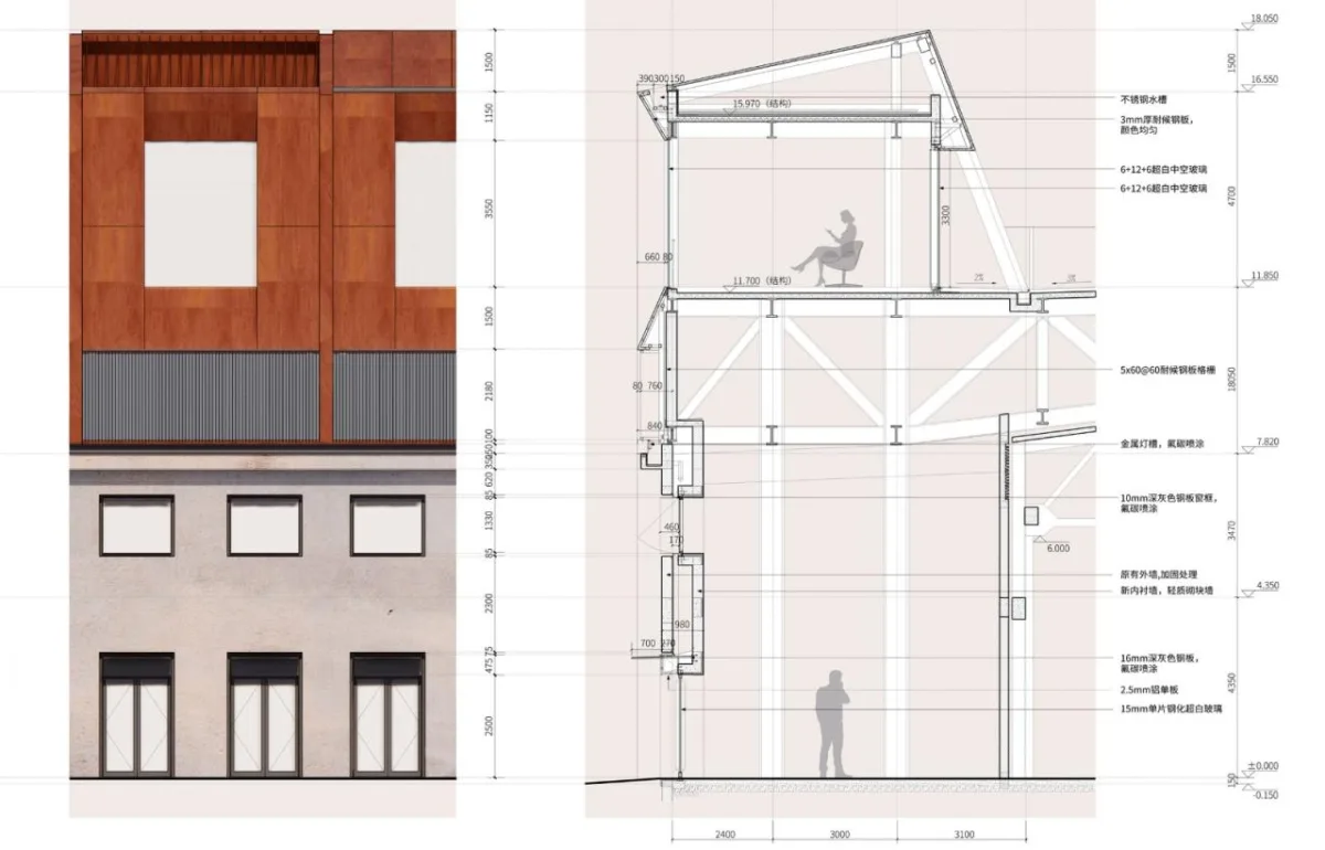 BIM建筑|金缮城市，生机街区：杭州LOFT49产业遗存更新 / 朱培栋-line+建筑事务所