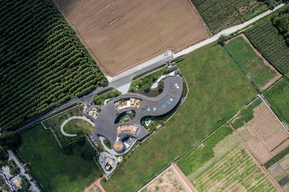 BIM建筑|川西建筑与道教文化的融合/“青城•朴舍亲子度假酒店”荣获2023金熊猫天府创意设计奖