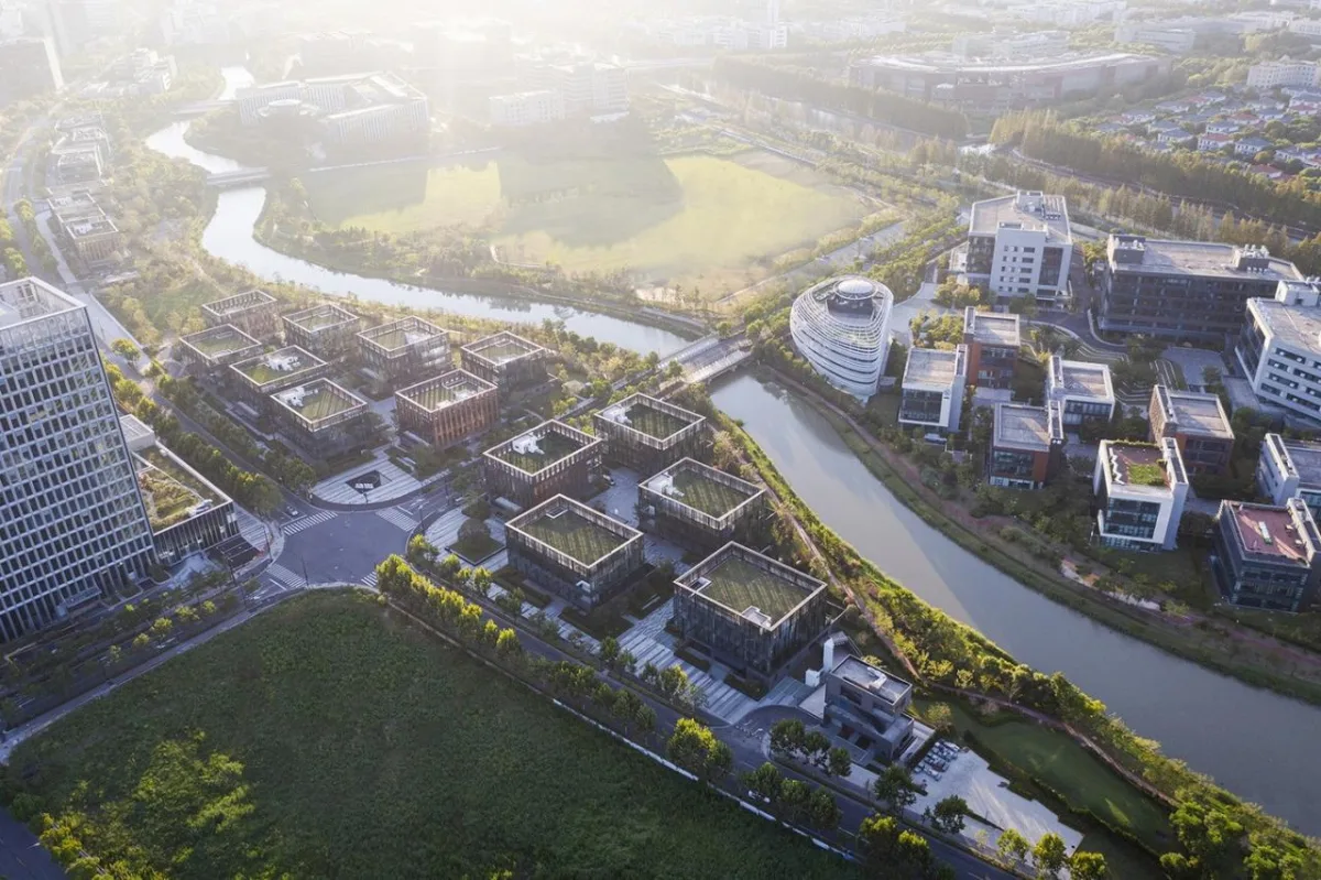 BIM建筑|上海浦东张江AI未来街区 / 大正建筑