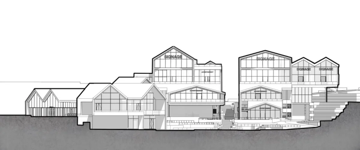 BIM建筑|成都天府麓湖美食岛二期 / 四周建筑