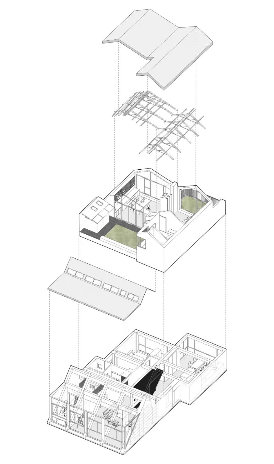 BIM建筑|梁宅 / 凡筑设计