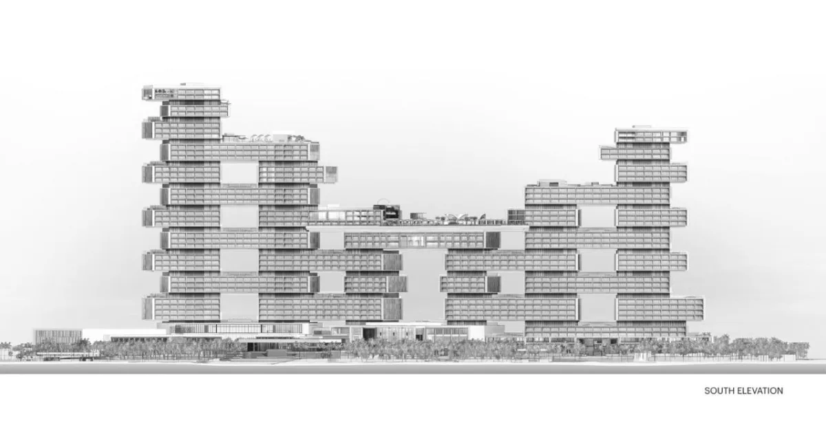 BIM建筑|迪拜皇家亚特兰蒂斯酒店 / KPF