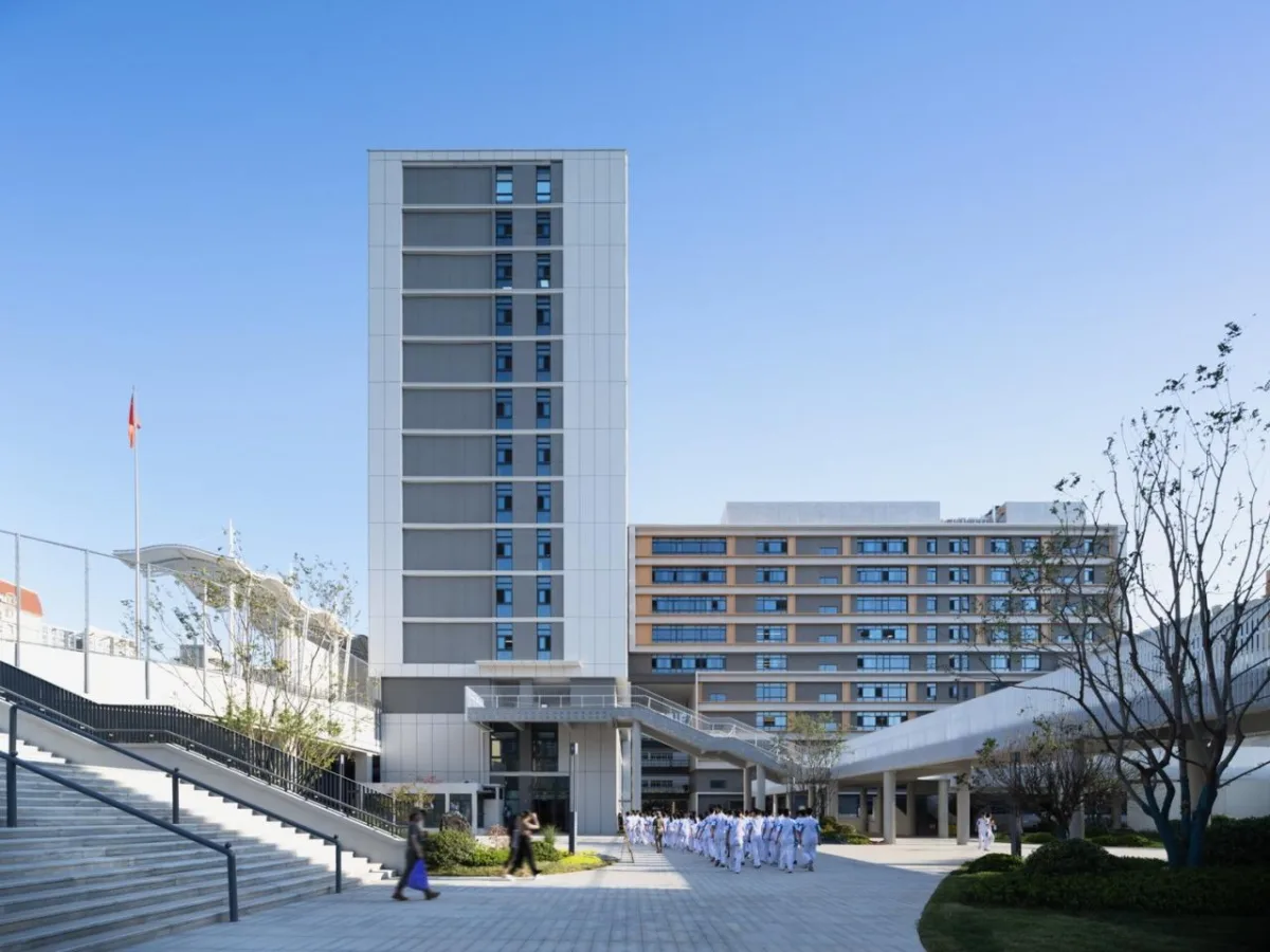 BIM建筑|西安高新第一中学（高中部）改扩建 / 中国建筑西北设计研究院 屈培青工作室