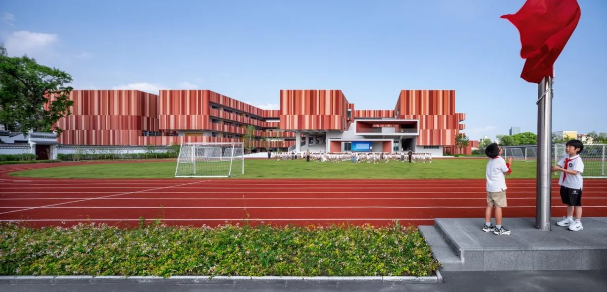 BIM建筑|奉贤区教育学院附属实验小学奉浦小学校区 / 无样建筑工作室