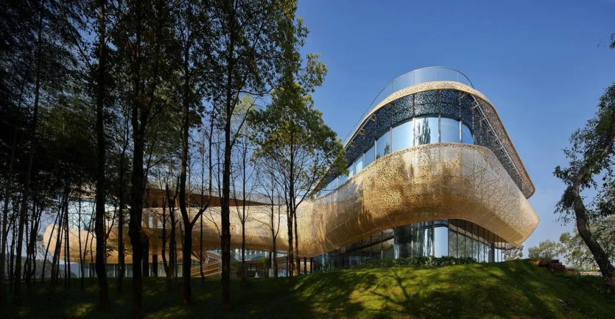 BIM建筑|白鹤湖游客中心 / 建识设计