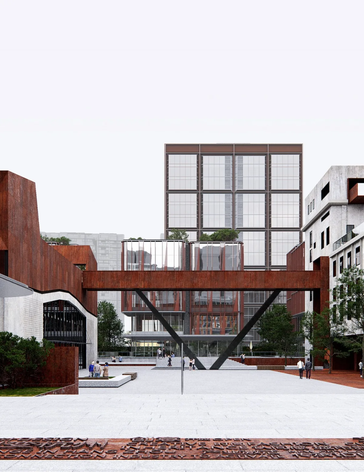 BIM建筑|金缮城市，生机街区：杭州LOFT49产业遗存更新 / 朱培栋-line+建筑事务所